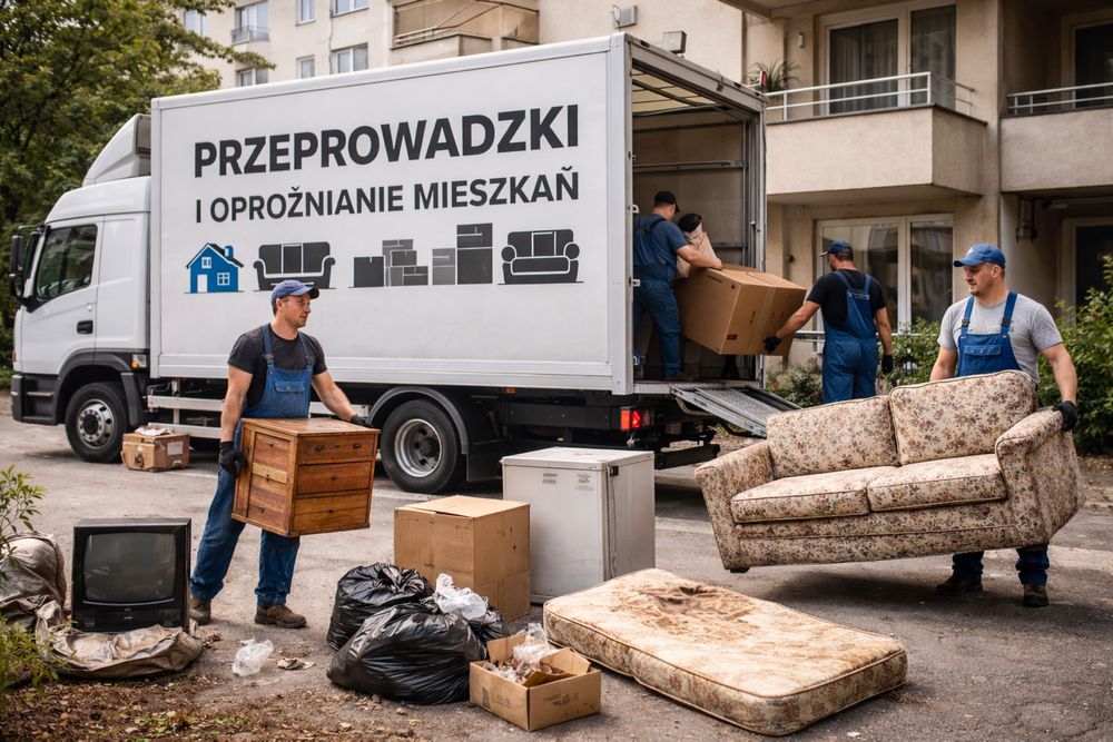 Przeprowadzki i Opróżnianie Mieszkań – Tanio i Sprawnie
