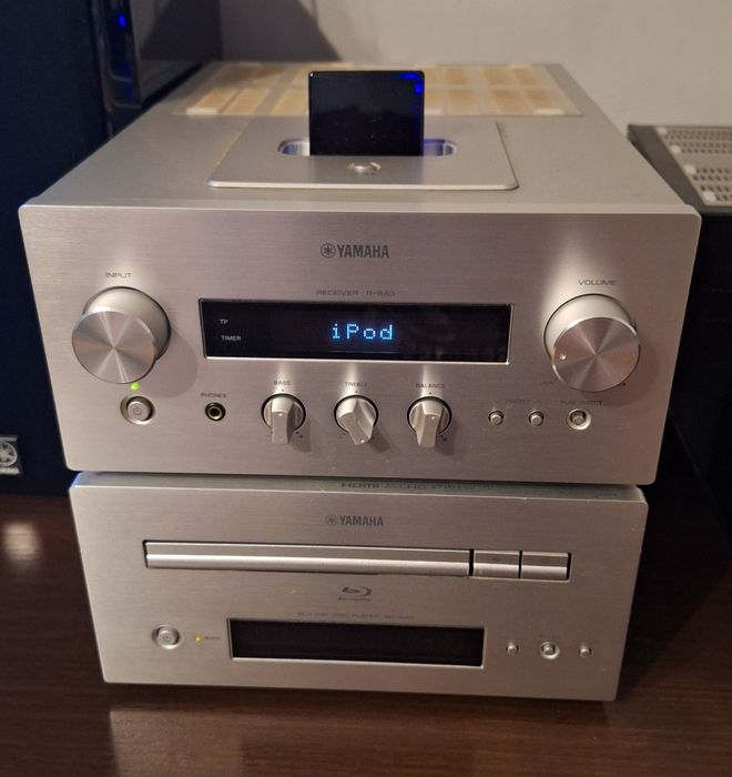 Wieża Yamaha MCR-940 Blue-ray BD-940, Bluetooth, DVD. R-840