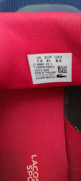 Sapatilhas Lacoste