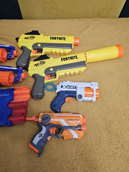 Postolety Nerf i inne
