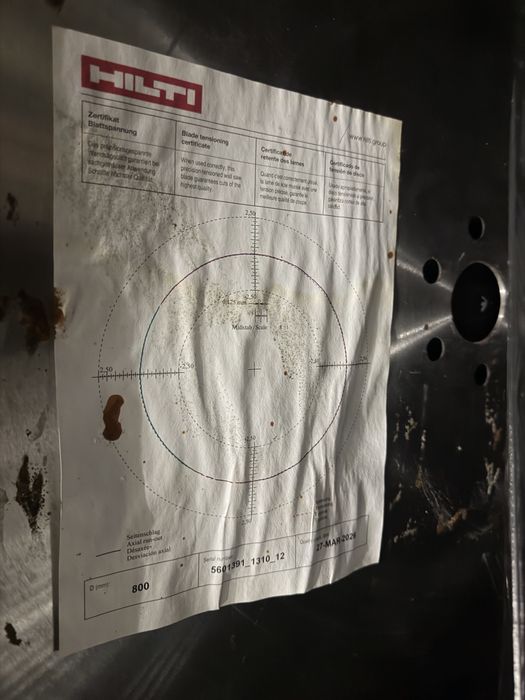Tarcza diamentowa Hilti 800