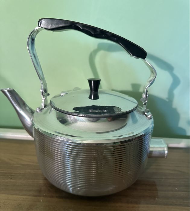 Чайник ссср электрочайник новый раритет эмаль латунь бидон