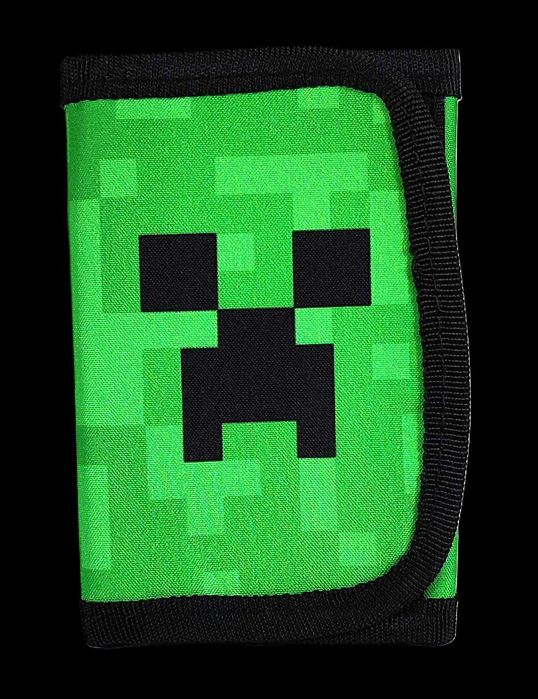 Portfel Minecraft Face 13.5 x 9 cm.