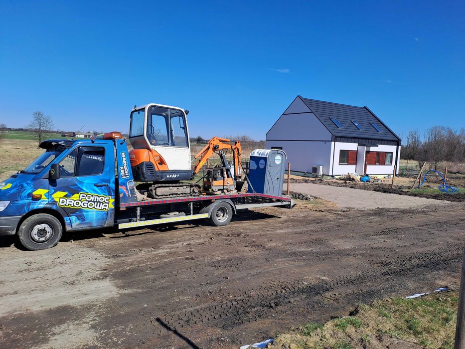 Koparka mini koparka, minikoparka usług ,Usługi minikoparka Wozidło