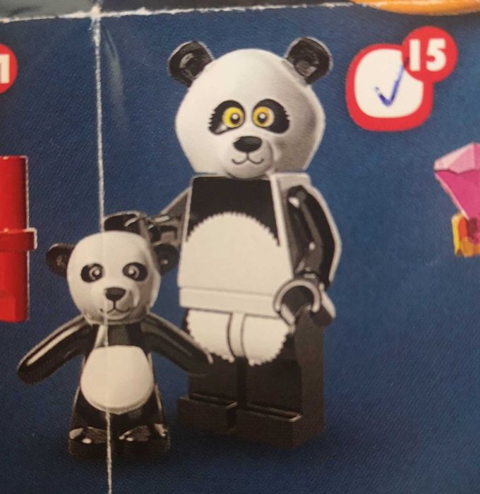 Lego minifigures seria The Lego Movie 1 - 71004 - panda