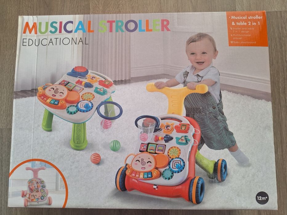 Игровой центр ходунки 2 в 1 Новые