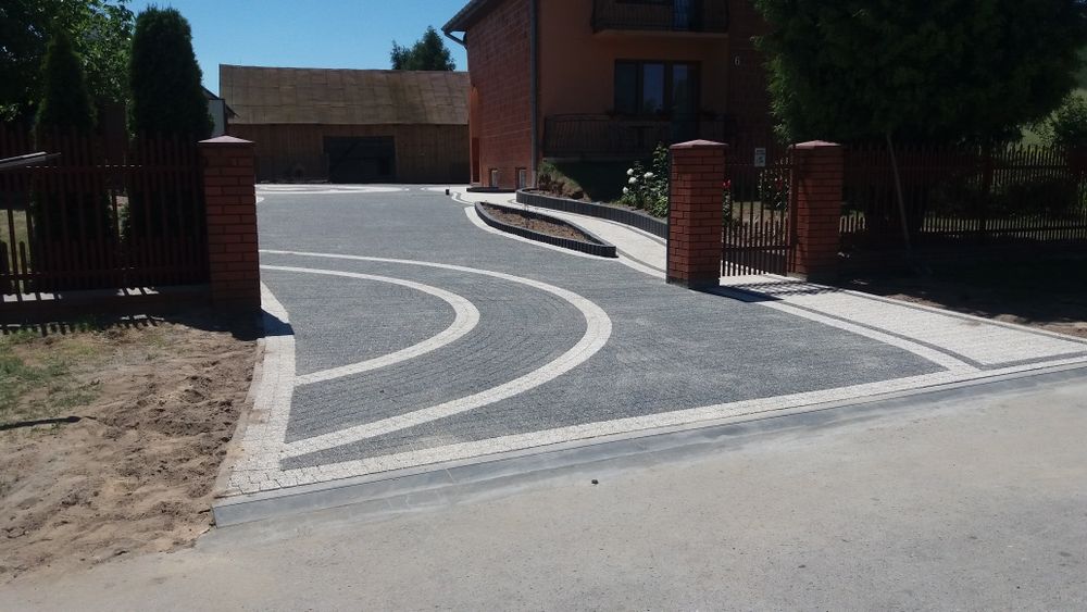 Profesjonalne ukladanie kostki brukowej