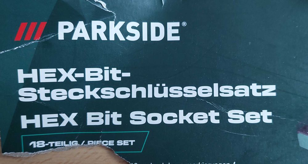 Parkside набір насадок