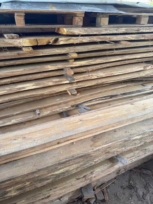 Grube Brusy Dębowe 5 cm – Materiał na stół loft / schody (Sezonowane)