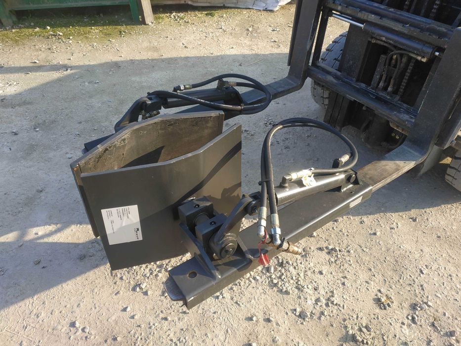 wywrotnica HYDRAULICZNA do beczek KAUP na widły wózek widłowy