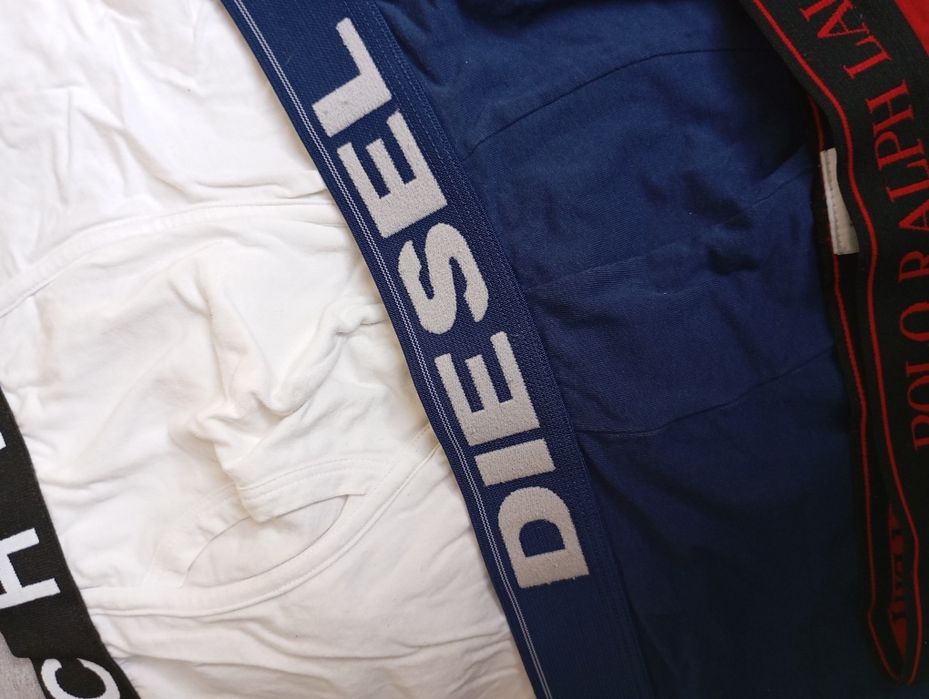 Bokserki męskie 4 pary diesel Ralph Lauren