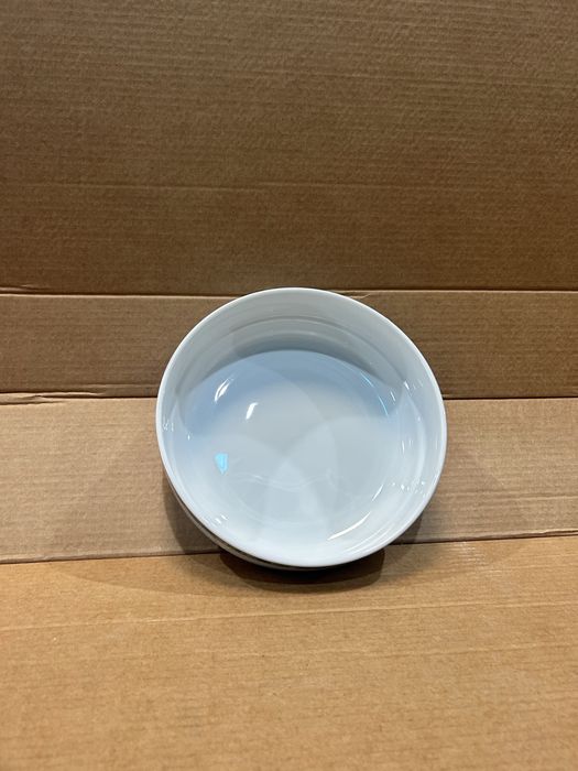 prato/taça funda Vista Alegre (Portugal) com decoração azul/amarela