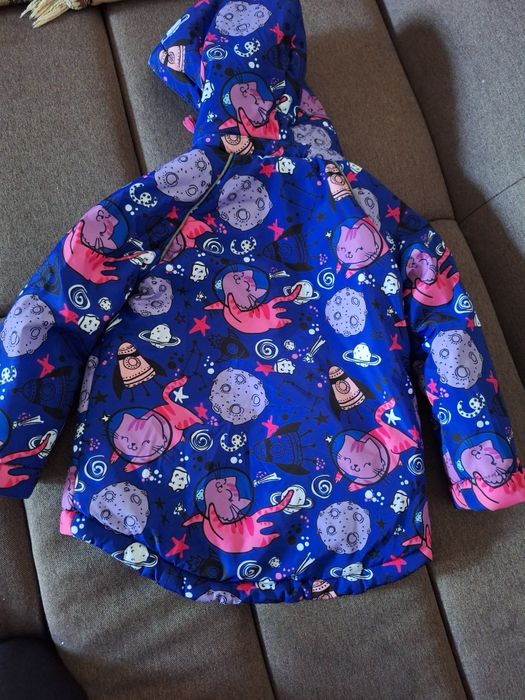 Курточка демісезонна на дівчинку, 3-4 роки, 98 - 104 см