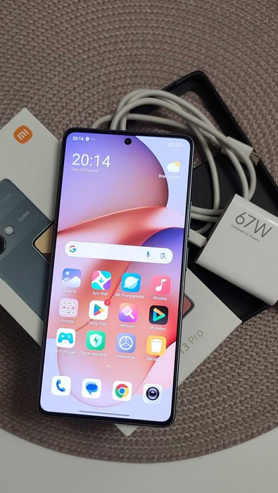Xiaomi Redmi Note 13 Pro 8GB RAM / 256 GB ROM komplet Gwarancja