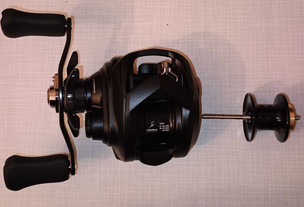 Мультипликаторная катушка Daiwa Tatula TW80 + шпуля 7гр