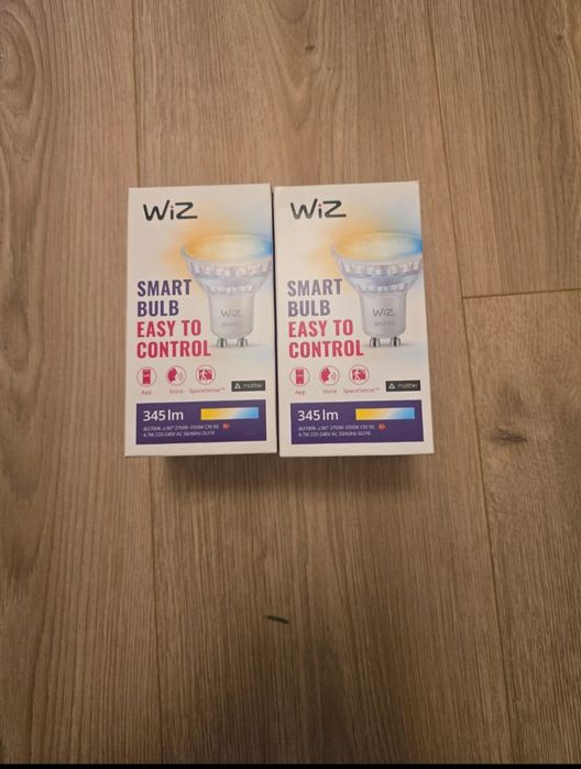 LED WiZ GU10 4,7W 345lm 2szt