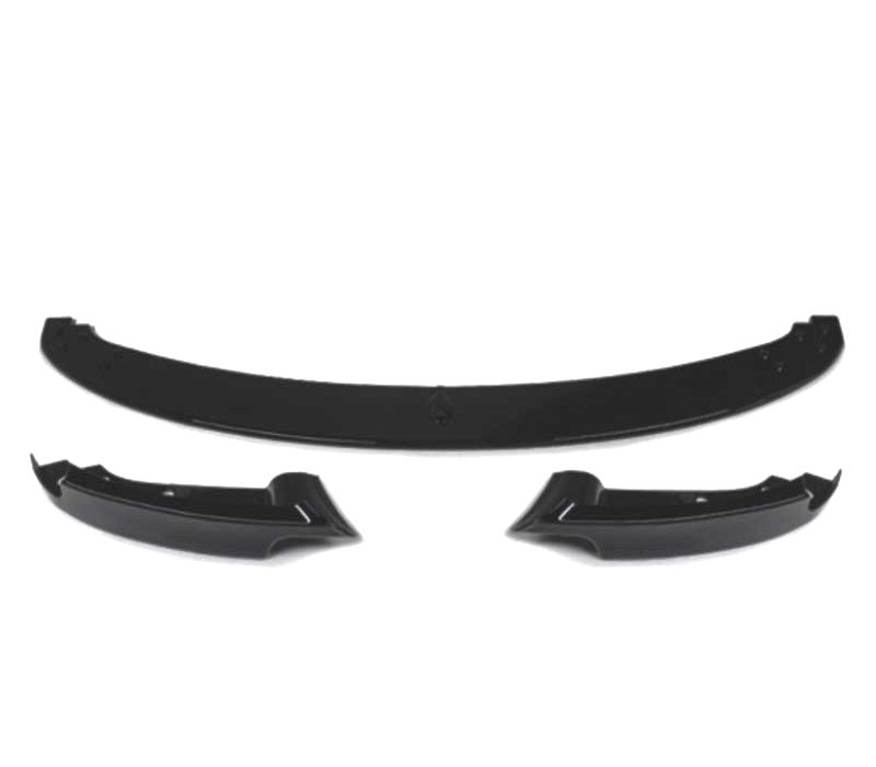 SPOILER LIP FRONTAL BMW E90 E91 E92 E93 LOOK M3 PRETO MATE