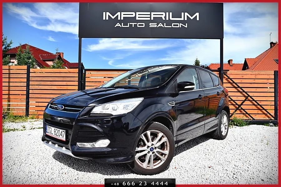 Ford Kuga 2.0d 140KM 4x4 Automat Kamera Skóra LED Climtronik Bogata Wersja