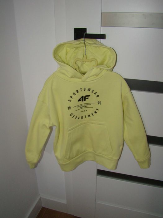 4F bluza z kapturem dla chłopca z kapturem roz 122