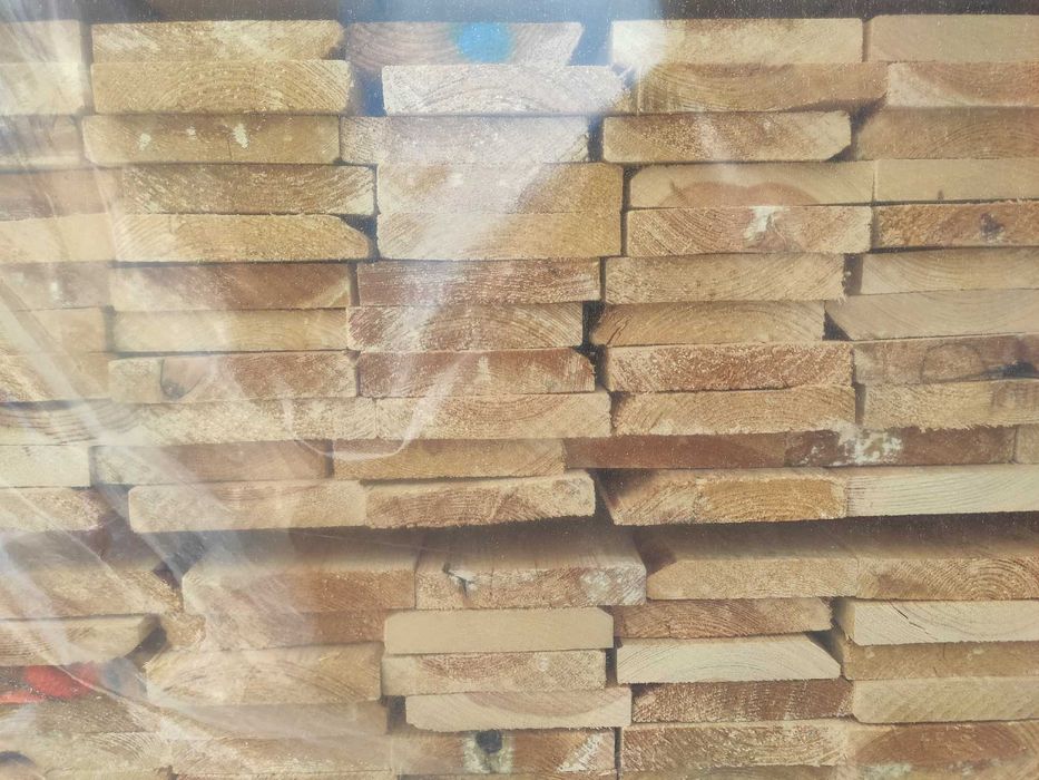 SOSNA, TARCICA po suszarni, obrzynana 22-25mm klasa, drewno - DOSTAWA