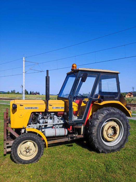 Ursus c 360 3p z pługiem do odsniezania