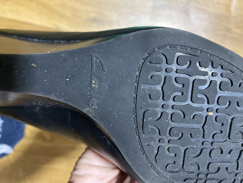 Туфлі Clarks на танкетці