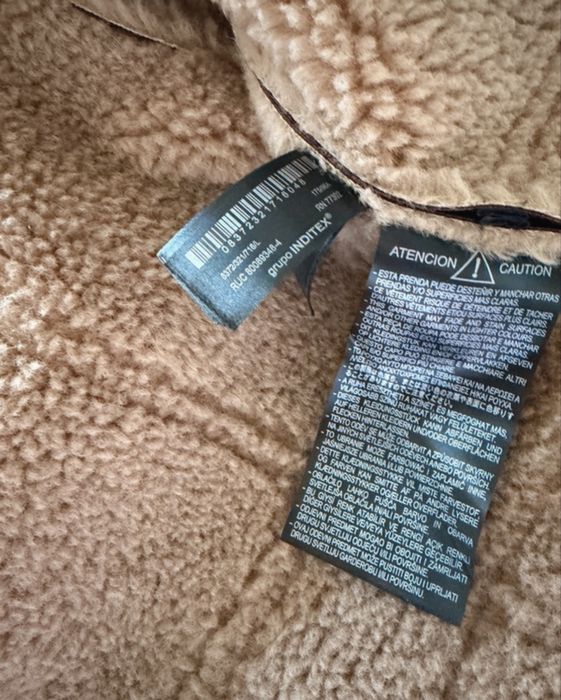 Zara nowa  kurtka kozuszek aviator