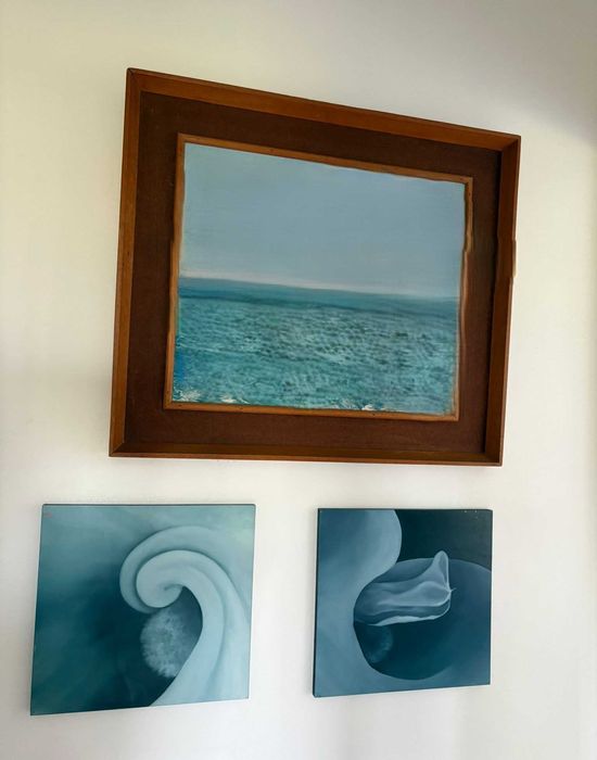 Óleo sobre MDF artista portuguesa