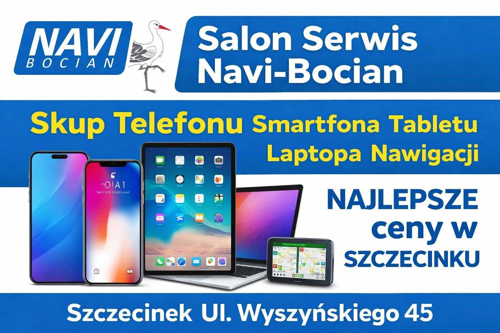 Skup Telefonu Smartfona Tabletu Laptopa NAJLEPSZA cena w SZCZECINKU !