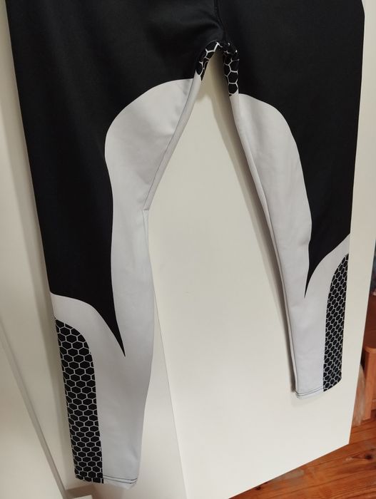 Legginsy damskie spodnie getry M