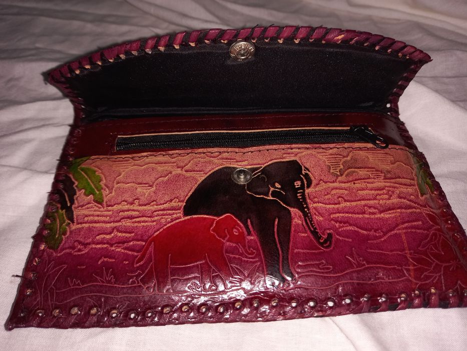 Carteira com padrão