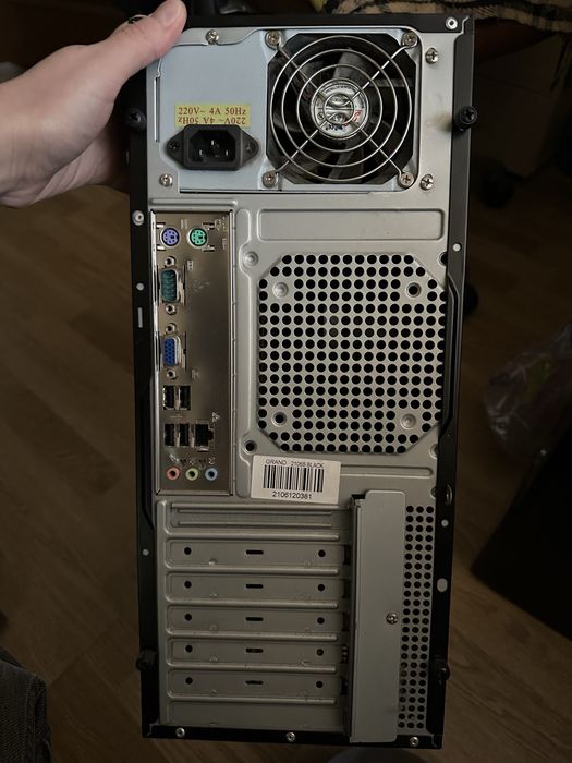 Монітор Viewsonic і блок Grand