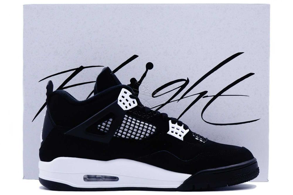Nike AIR JORDAN 4 White Thunder – Buty | FQ8138–001