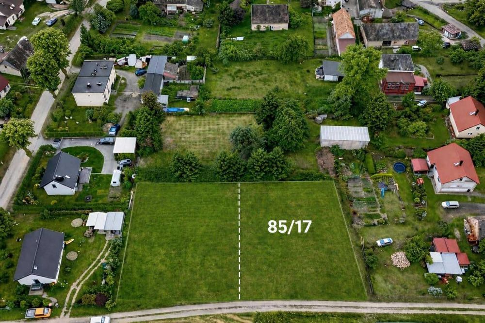 Działka budowlana - 8 km od morza(Trzebieszewo)