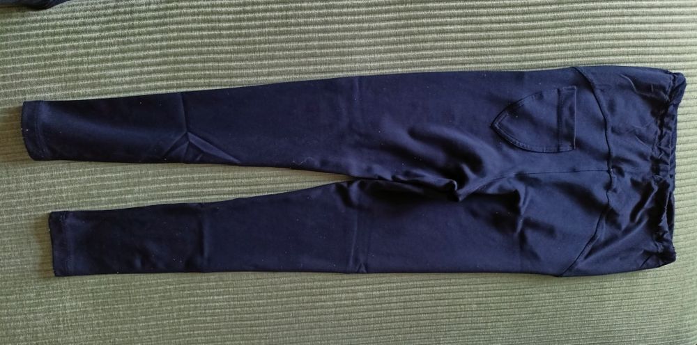 Czarne legginsy ciążowe gatta L XL