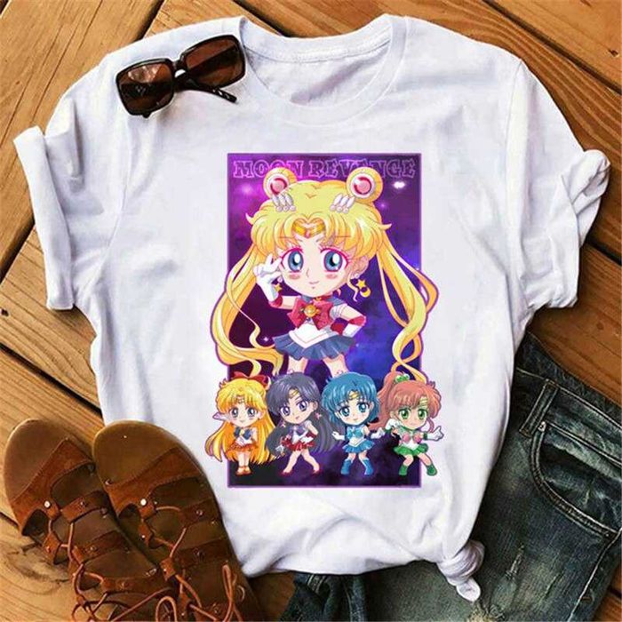 Podkoszulek, t-shirt, bluzka Czarodziejka z Księżyca sailor moon