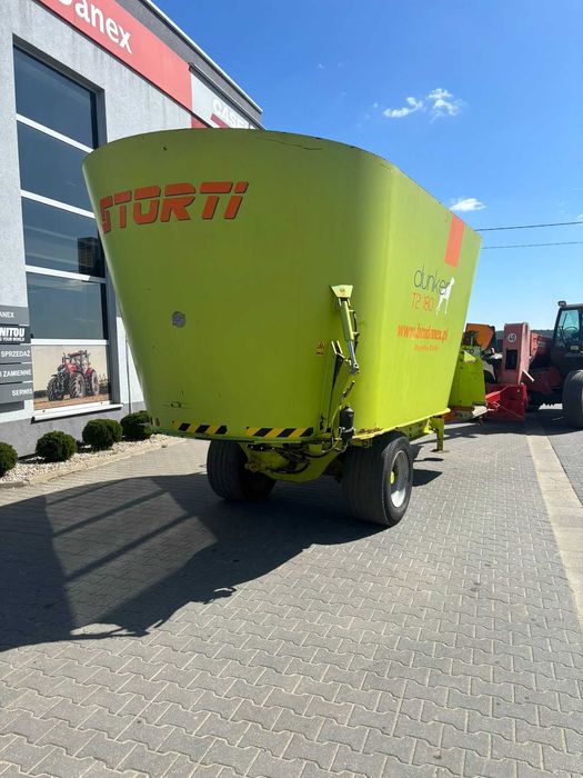 Paszowóz Storti Dunker T2 180 wóz paszowy 18m