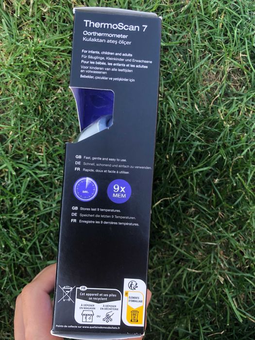 termometr Braun ThermoScan7 z technologią Age Precision model IRT 6520