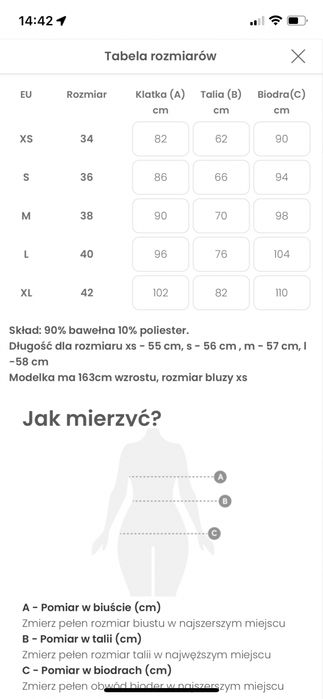 Bluza mosquito rozmiar S