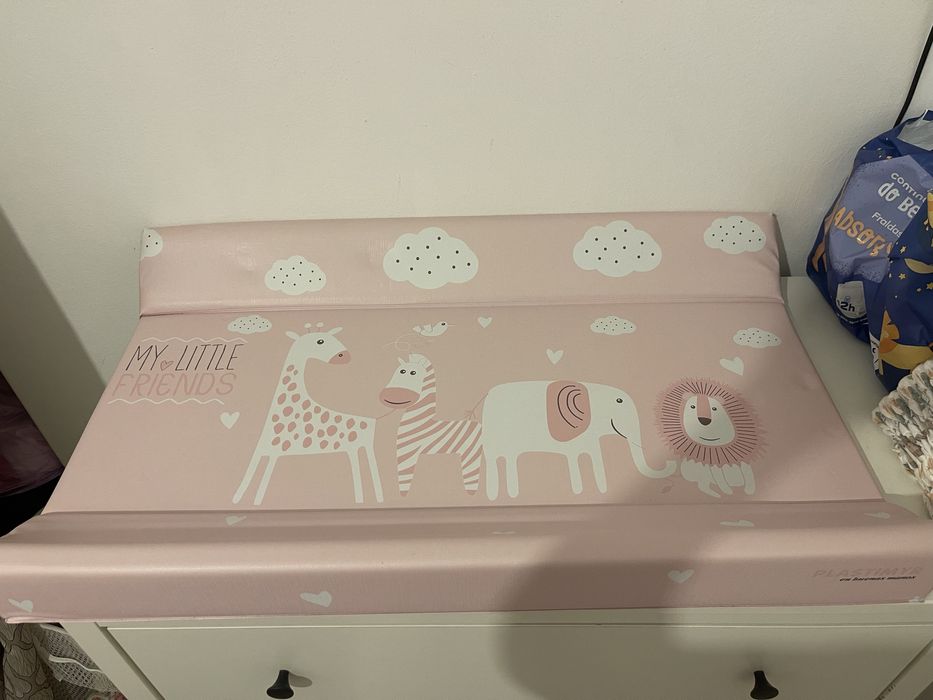 Muda Fraldas rosa