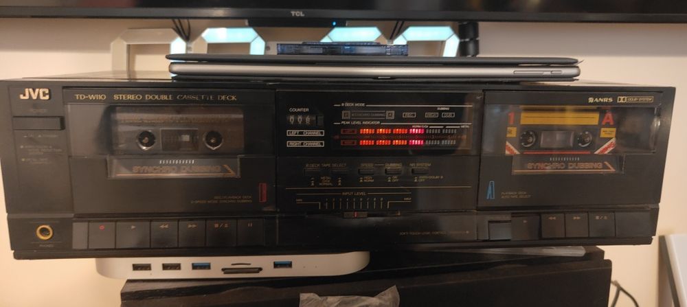 JVC TD-W110 deck z lat 80