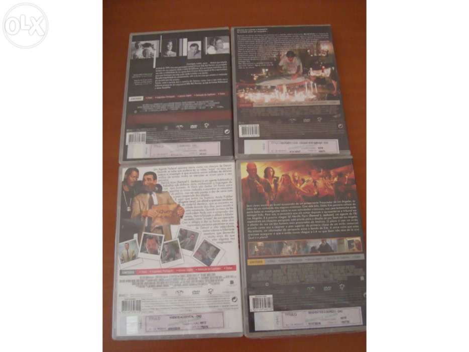 Lote de 4 filmes em DVD novos