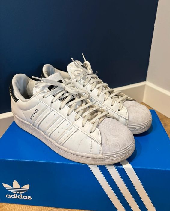 Buty Adidas SuperStar 40 2/3 klasyki białe Trampki Sneakersy