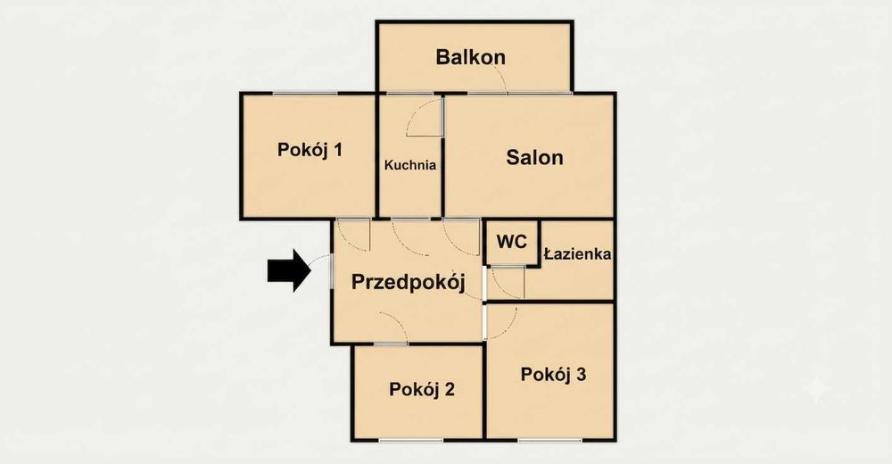 Mieszkanie – Kraków, Osiedle Bronowice Nowe, Bronowice - Widok 2