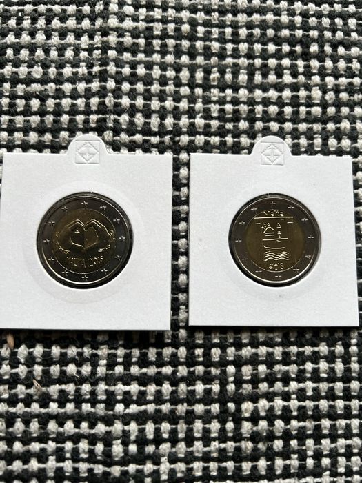 Vendo ou troco moedas de 2 Euros