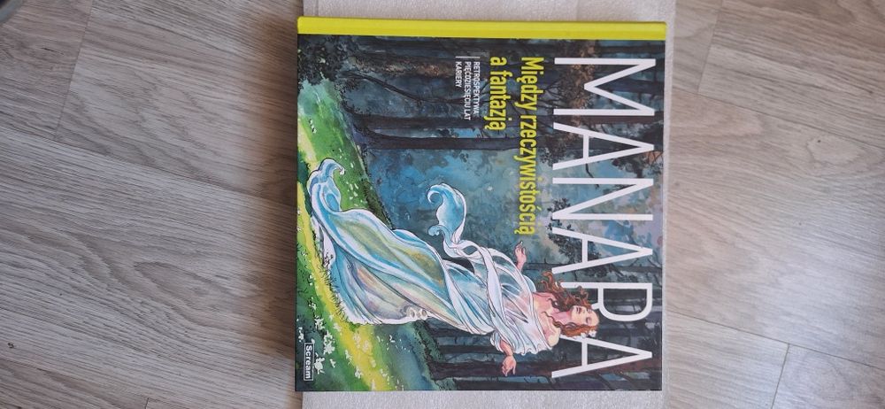 Książka Manara Między rzeczywistością a fantazją. Album Milo  Manara