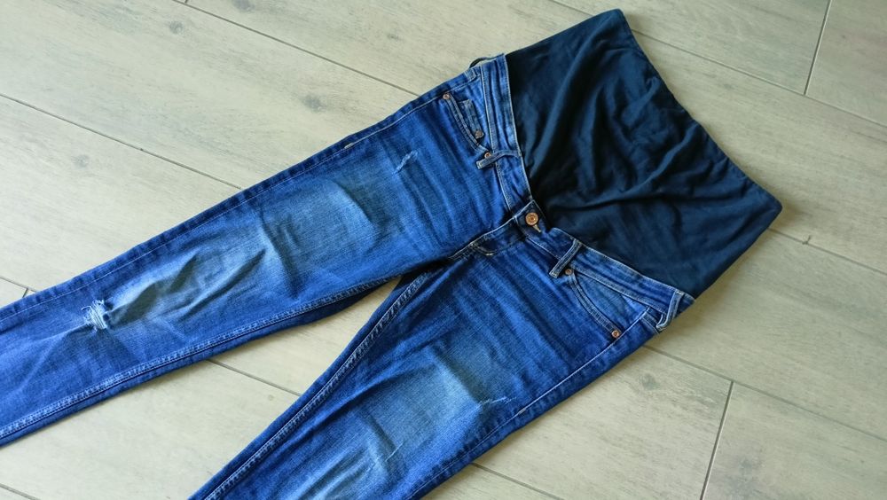 Jeansy ciążowe H&M 36 S