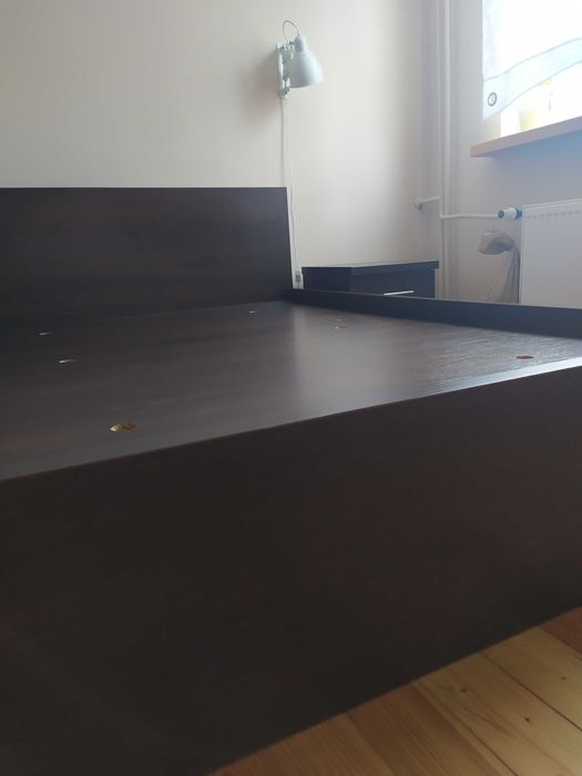 Łóżko 140x200 + 2 szafki nocne komplet | stan bardzo dobry | tanio