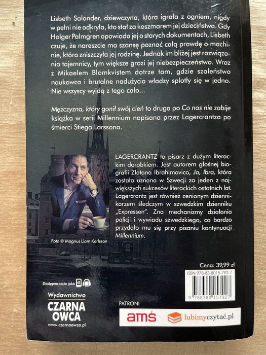 David Lagercrantz Mężczyzna, który gonił swoj cień