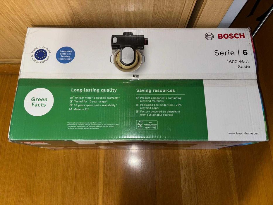 (NOVO) BOSCH Robô de cozinha Serie 6 MUMS6ZS34
